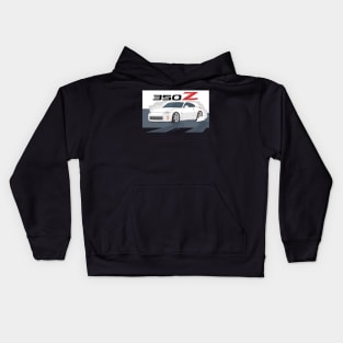 car 350z drift white Kids Hoodie